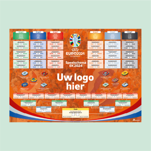 [liggend] oranje eigen logo